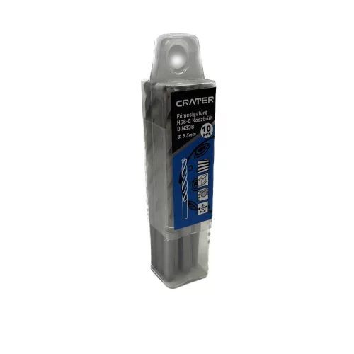 Crater fémcsigafúró 5,5mm hss köszörült d:338