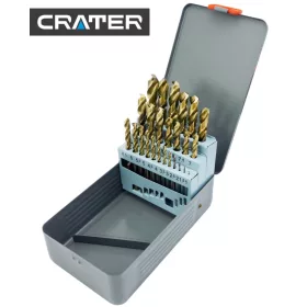   Crater fémcsigafúró készlet 1-13mm 25r. hss-e d338 cobalt