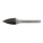 Crater turbómaró kem.fém csúcsos g-tip12x25x6mm bliszteres hegyes