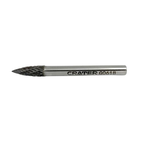 Crater turbómaró kem.fém csúcsos g-tip.6x18x6mm bliszteres hegyes
