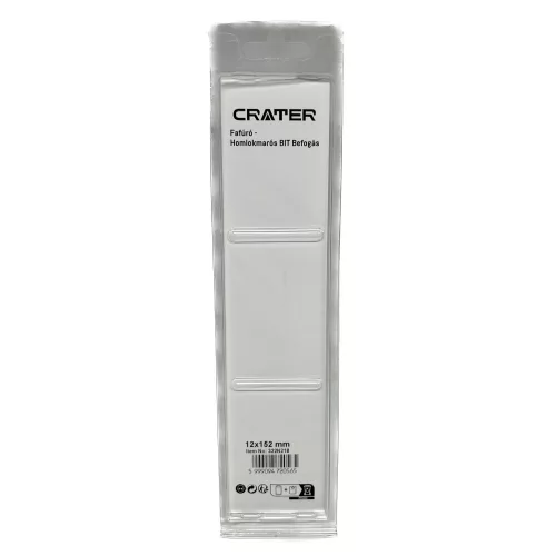 Crater fafúró homlokmarós 12x152mm bit befogás bliszteres