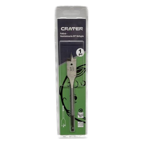 Crater fafúró homlokmarós 18x152mm bit befogás bliszteres