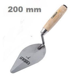 Finder kőműves kanál 200mm kerek fa nyé. 195293