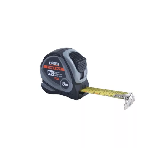 Finder mérőszalag 5m/25mm gumis mágneses 191413
