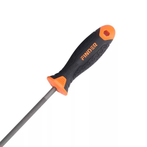 Finder reszelő kerek 200/2 gumírozott ny. 196090