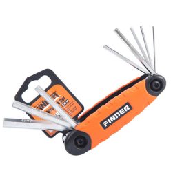   Finder imbuszkulcs készlet r. 1,5-8mm 193299 összecsukhatóató