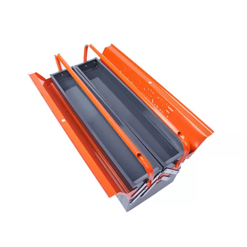 Finder szerszámosláda fém 53cm narancs-fekete 194136