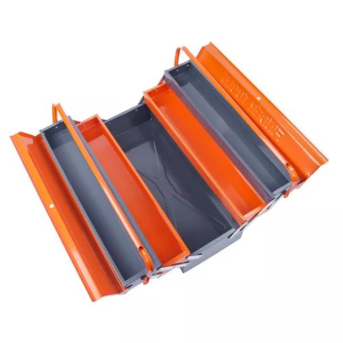 Finder szerszámosláda fém 53cm narancs-fekete 194136